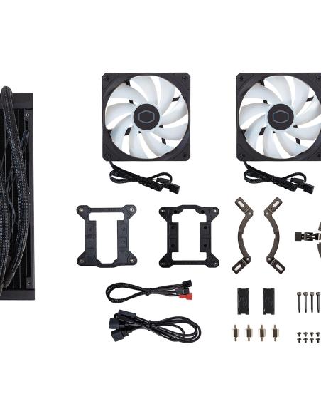 Cooler Master Masterliquid 240L Core ARGB Kit de Refrigeración Líquida 240mm Negro