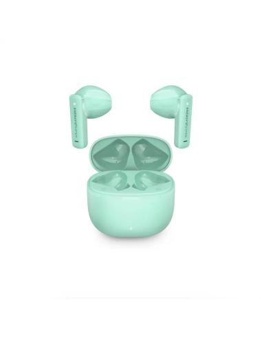 Energy Sistem StreetMusic Auriculares Inalámbricos con Estuche de Carga Menta