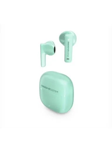 Energy Sistem StreetMusic Auriculares Inalámbricos con Estuche de Carga Menta