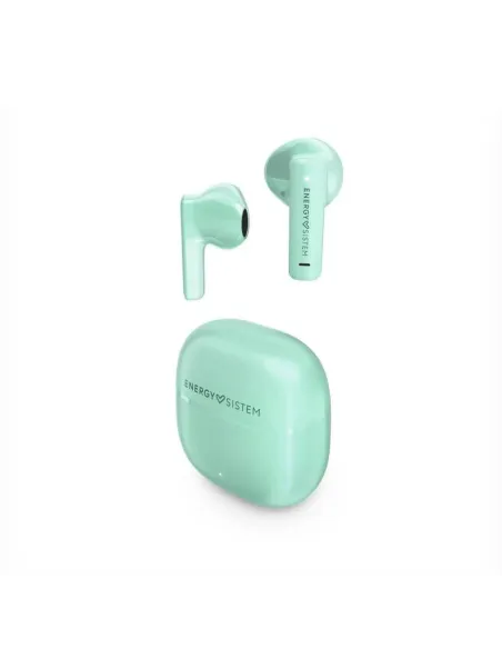 Energy Sistem StreetMusic Auriculares Inalámbricos con Estuche de Carga Menta