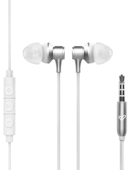 Energy Sistem Metallized Auriculares Mini Jack Plata