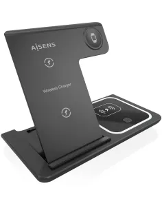 Aisens ASCH-15W3WC043-BK Cargador Inalámbrico USB-C Negro-ADAP60293