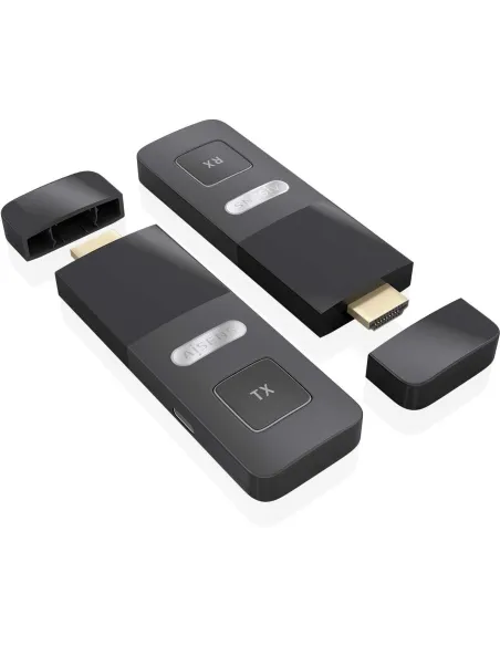 Aisens ASWL-H2K30M001-BK Adaptador de Video HDMI Inalámbrico FullHD Negro