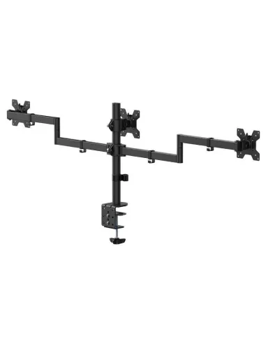 Aisens DT27TSR-281 Soporte de Mesa para tres Monitores 13"-27" Máx.30Kg Negro