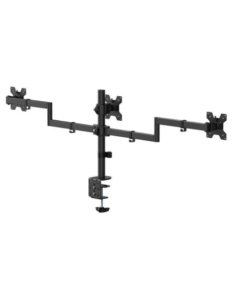Aisens DT27TSR-281 Soporte de Mesa para tres Monitores 13"-27" Máx.30Kg Negro