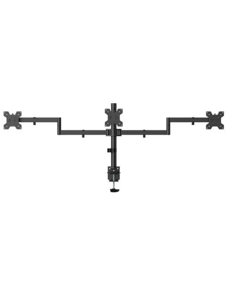 Aisens DT27TSR-281 Soporte de Mesa para tres Monitores 13"-27" Máx.30Kg Negro