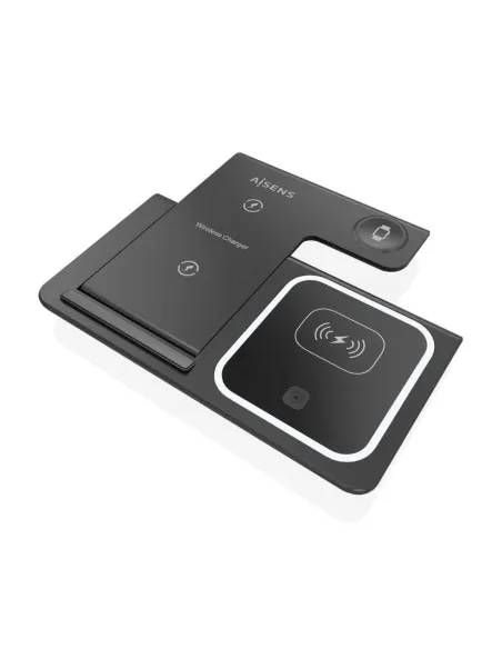 Aisens ASCH-15W3WC043-BK Cargador Inalámbrico USB-C Negro