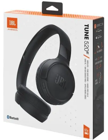 JBL Tune 520BT Auriculares Inalámbricos Negros