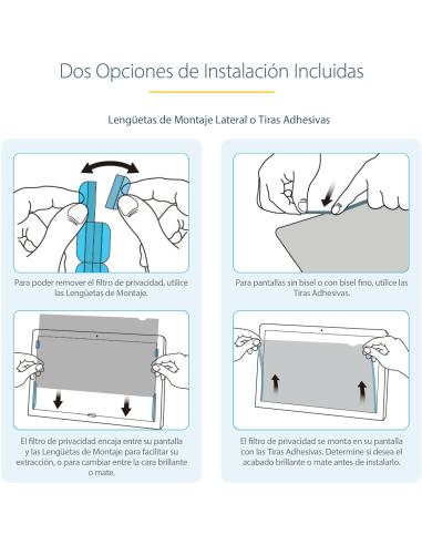 Startech PRIVACY-SCREEN-238M Filtro de Privacidad para Pantallas de 23.8"