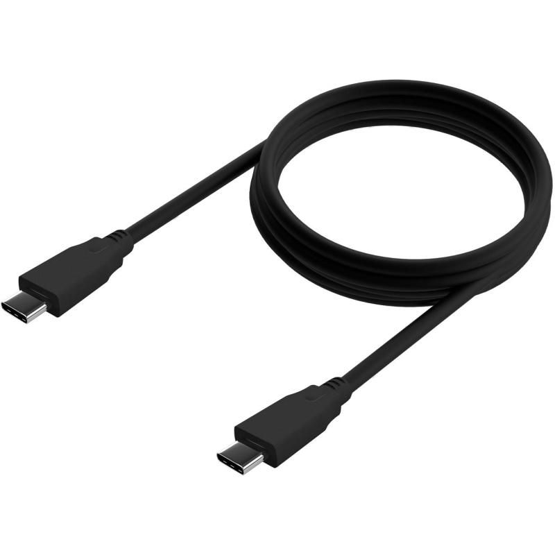 Aisens A107-0701 Cable USB-C Macho/Macho 60 cm Negro