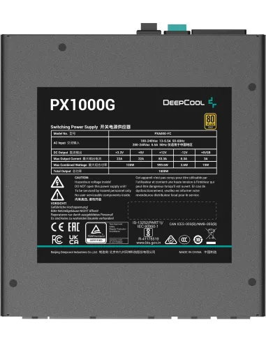 DeepCool PX1000G V2 1000W 80 Plus Gold