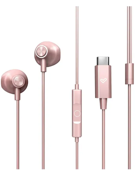 Energy Sistem EasyPods Auriculares USB-C Rosa