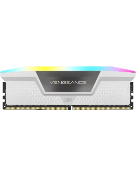 Corsair Vengeance CMH64GX5M2B6400C32W RGB DDR5 4800MHz 64 GB (2x32GB) CL32 Blanca