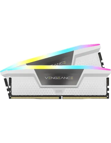 Corsair Vengeance CMH64GX5M2B6400C32W RGB DDR5 4800MHz 64 GB (2x32GB) CL32 Blanca