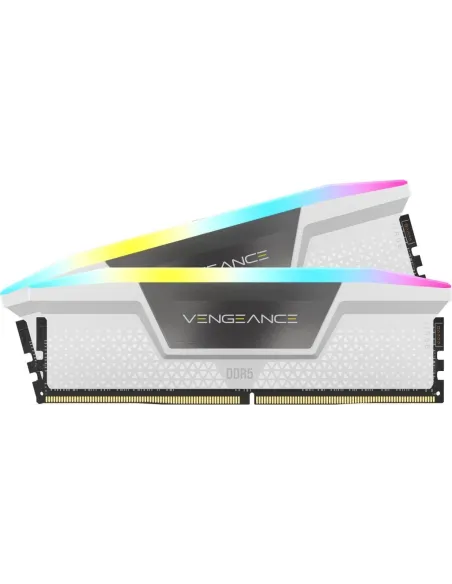 Corsair Vengeance CMH64GX5M2B6400C32W RGB DDR5 4800MHz 64 GB (2x32GB) CL32 Blanca