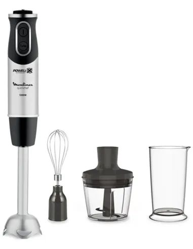Moulinex Perfectmix+ DD6A5 Batidora de Mano con 10 Velocidades 1000W Blanco
