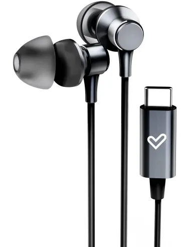 Energy Sistem 456741 Auriculares con Micrófono USB-C Negros