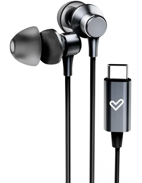 Energy Sistem 456741 Auriculares con Micrófono USB-C Negros