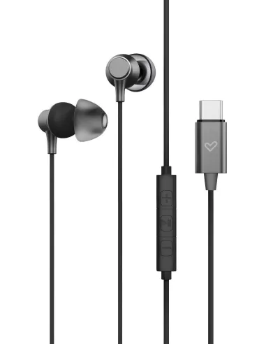 Energy Sistem 456741 Auriculares con Micrófono USB-C Negros