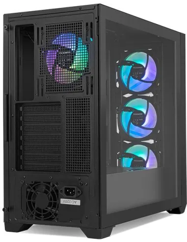 Nox Hummer Plasma RGB Semitorre USB 3.2 Negra
