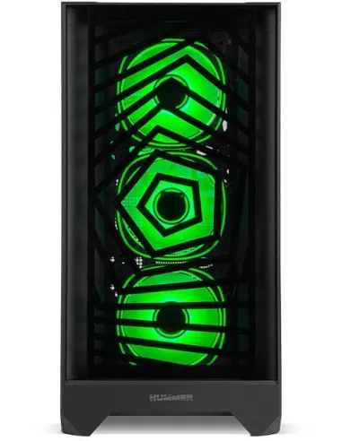 Nox Hummer Plasma RGB Semitorre USB 3.2 Negra