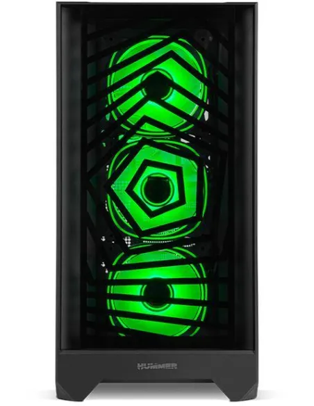 Nox Hummer Plasma RGB Semitorre USB 3.2 Negra