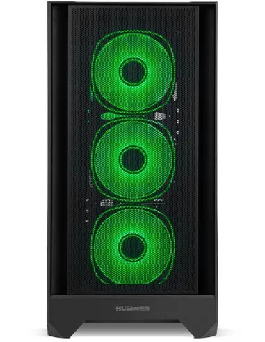 Nox Hummer Plasma RGB Semitorre USB 3.2 Negra
