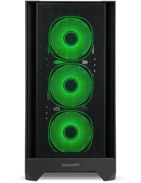 Nox Hummer Plasma RGB Semitorre USB 3.2 Negra