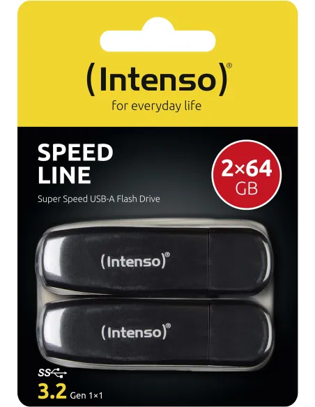 Intenso 3533494 Pendrive 64GB USB-A 3.2 Gen1 Negro