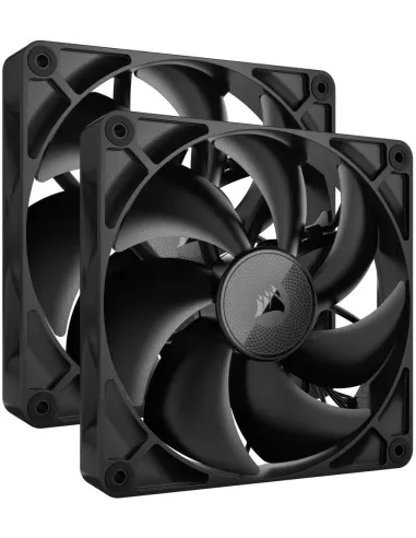 Corsair RX140 ICUE Link Ventilador Suplementario Pack de 2 140mm Negro
