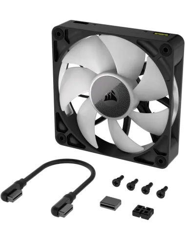 Corsair RX140 ICUE Link RGB Ventilador Suplementario 140mm Negro