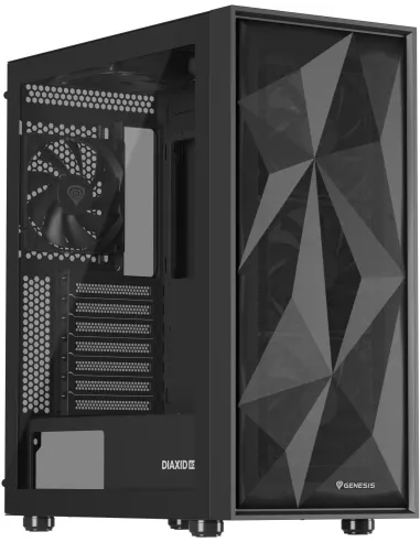 Genesis Diaxid 605F Midi Tower USB-C Negra
