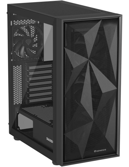 Genesis Diaxid 605F Midi Tower USB-C Negra