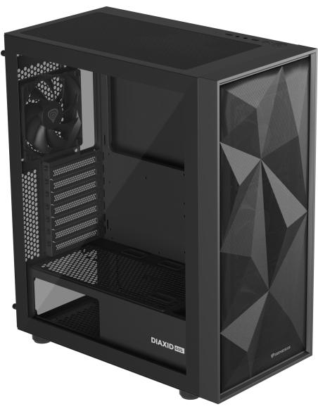 Genesis Diaxid 605F Midi Tower USB-C Negra