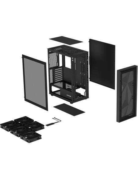 Genesis Diaxid 605F Midi Tower USB-C Negra