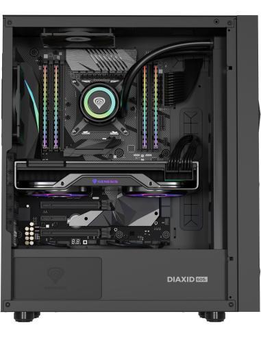Genesis Diaxid 605F Midi Tower USB-C Negra
