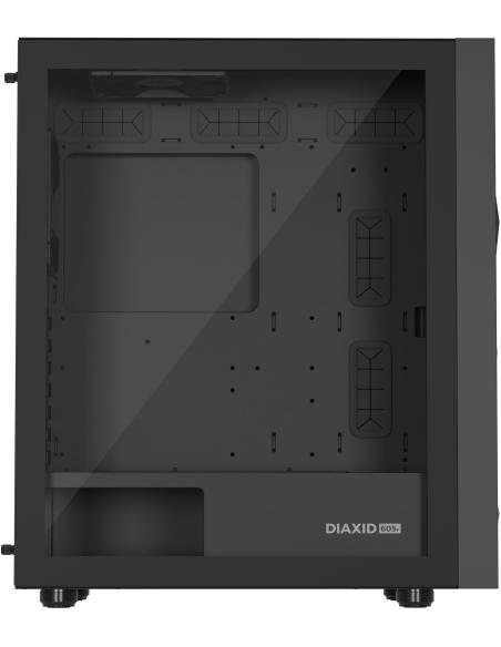 Genesis Diaxid 605F Midi Tower USB-C Negra
