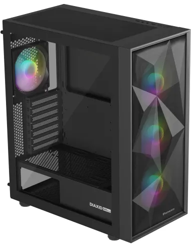 Genesis Diaxid 605 ARGB Midi Tower USB-C Negra