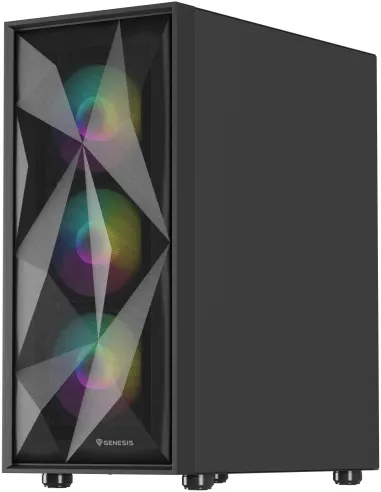 Genesis Diaxid 605 ARGB Midi Tower USB-C Negra