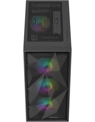 Genesis Diaxid 605 ARGB Midi Tower USB-C Negra