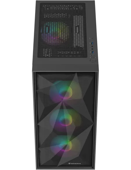 Genesis Diaxid 605 ARGB Midi Tower USB-C Negra