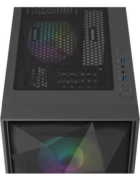 Genesis Diaxid 605 ARGB Midi Tower USB-C Negra