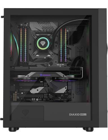 Genesis Diaxid 605 ARGB Midi Tower USB-C Negra
