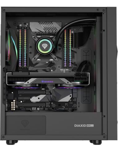 Genesis Diaxid 605 ARGB Midi Tower USB-C Negra
