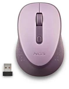 NGS Dewlilac Ratón Inalámbrico 800/1600DPI Lila-RATO59983