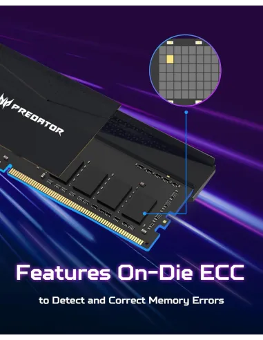 Acer Predator Pallas II DDR5 6000 Mhz 64GB CL32 Negro