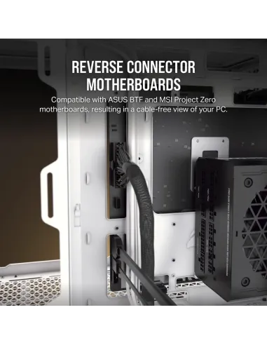 Corsair 2500X Mid Tower Cristal Templado USB-C Negro