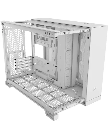 Corsair 2500D Airflow Cristal Templado USB-C Blanco