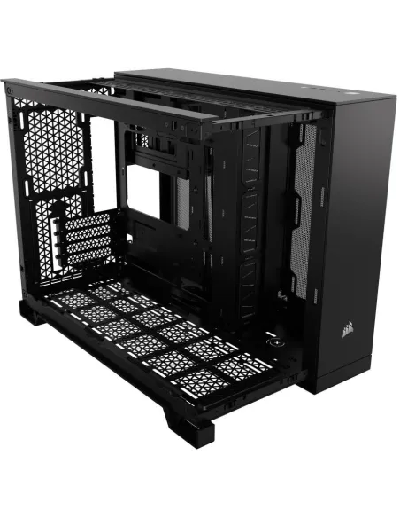 Corsair 2500D Airflow Cristal Templado USB-C Negro