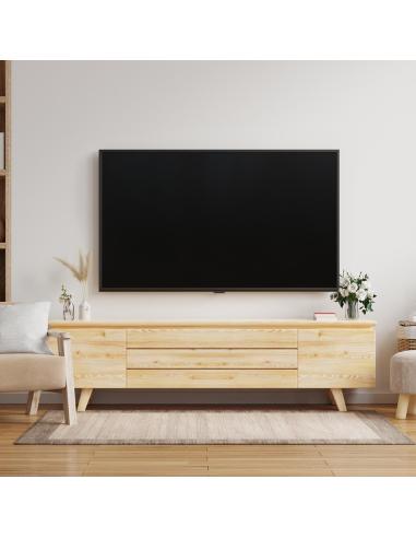 Tooq LP1090F-B Soporte de Pared para Pantallas 43"-90" Máx. 80Kg Negro